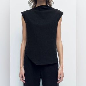 🆕ZARA tank top. SIZE XS, gray. New with tag